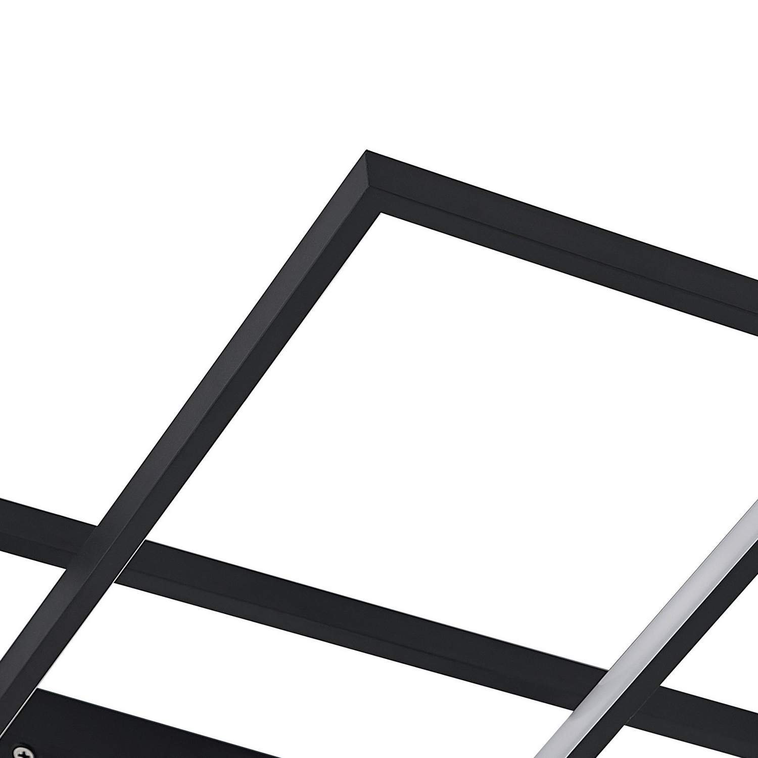 B-Ware Lindby Deckenleuchte Zimmerlampe Led Tetson Dimmbar Schwarz Metall Beleuchtung