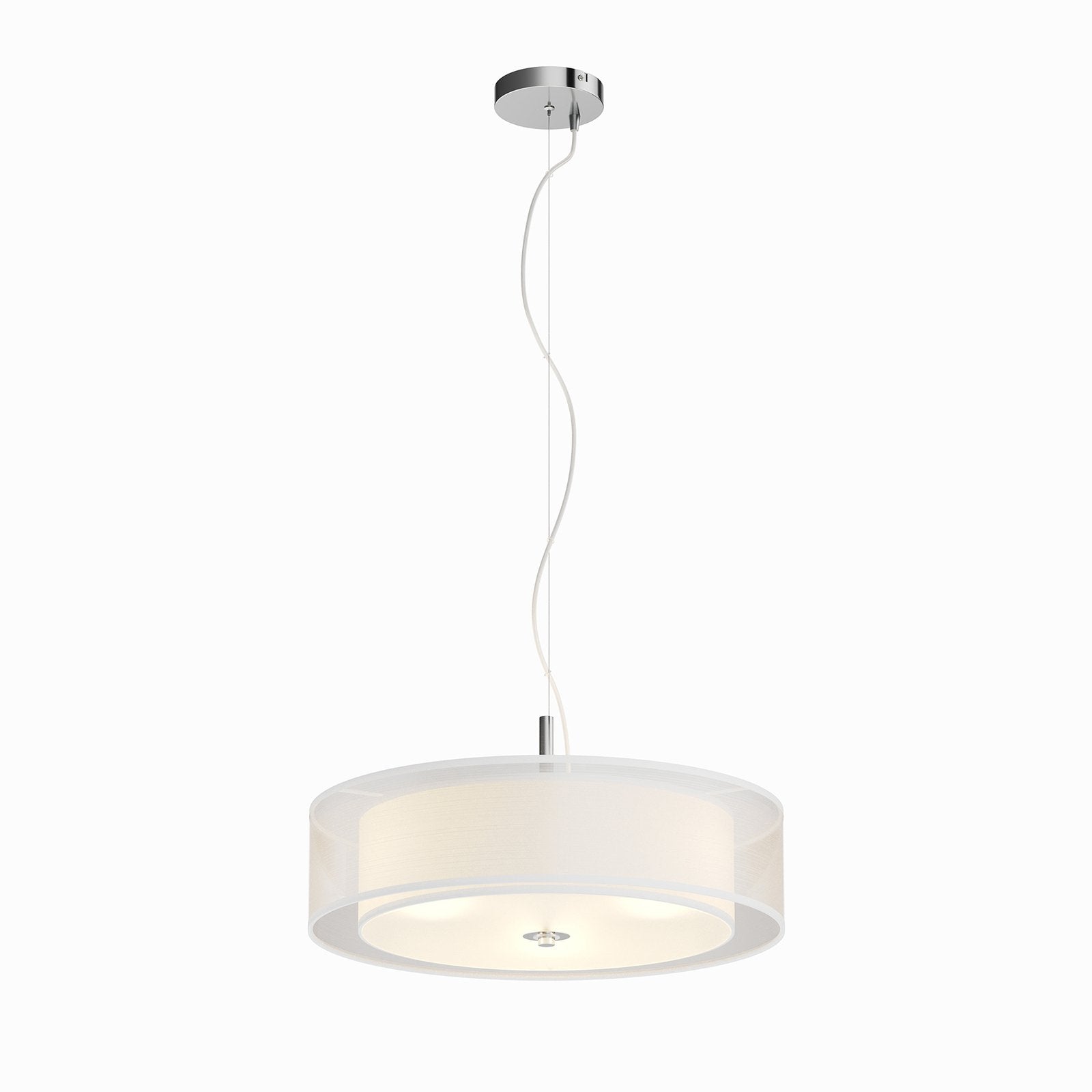 Lindby Textilpendelleuchte Pikka Deckenlampe Hängeleuchte Lampe Leuchte E27 w220 - 6291106558548