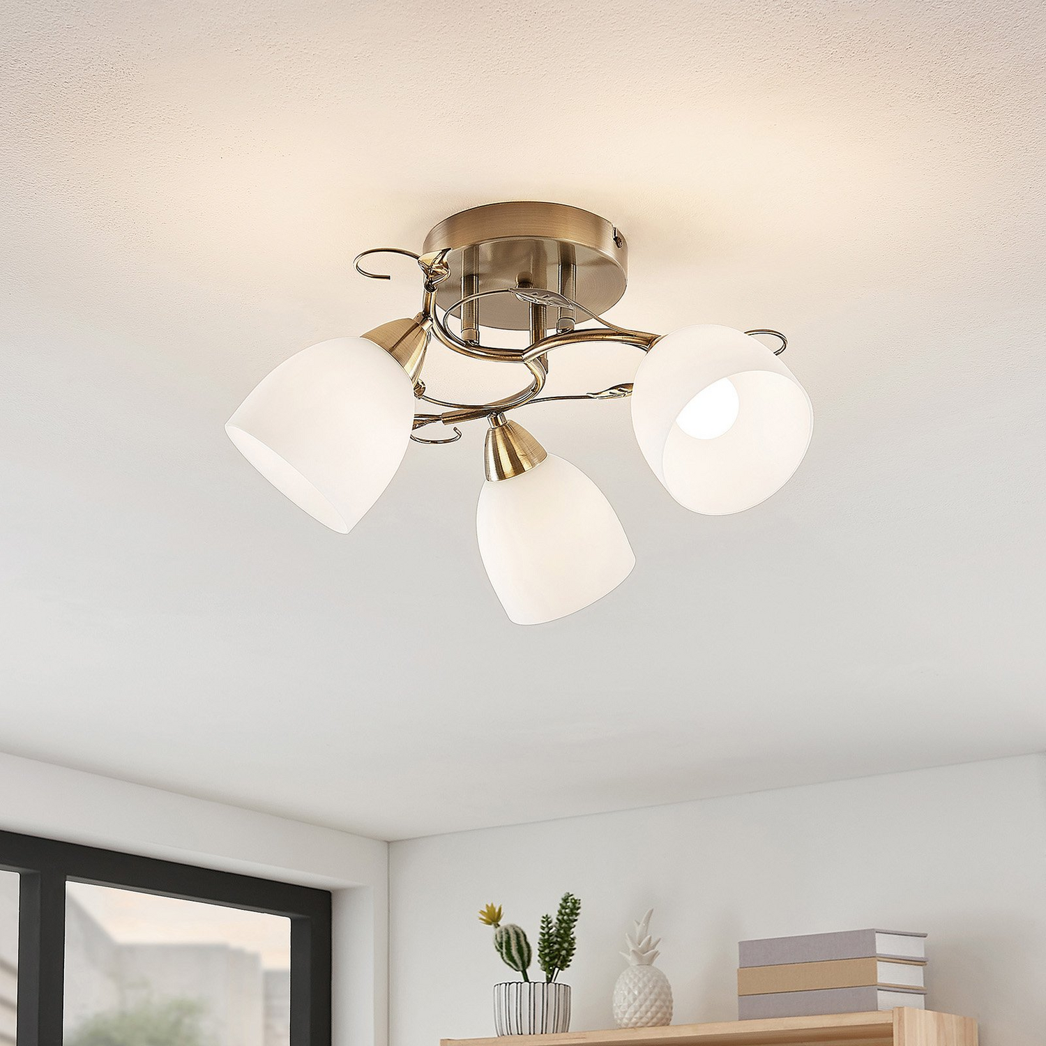 B-Ware Lindby Thaddeus Deckenlampe 3 Flg 23 Cm Deckenlampe Deckenlicht Deckenstrahler - 4251096570014