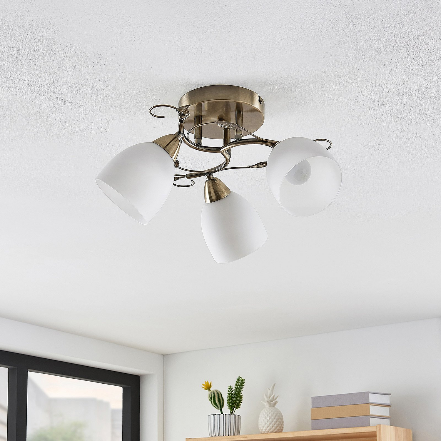 B-Ware Lindby Thaddeus Deckenlampe 3 Flg 23 Cm Deckenlampe Deckenlicht Deckenstrahler - 4251096570014