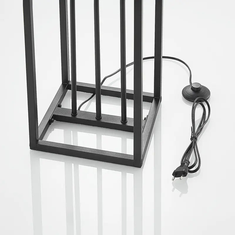 B-Ware Lindby Tiliane Käfig Stehlampe Leuchte Stehleuchte Lampe 3 Flammig E27 Schwarz