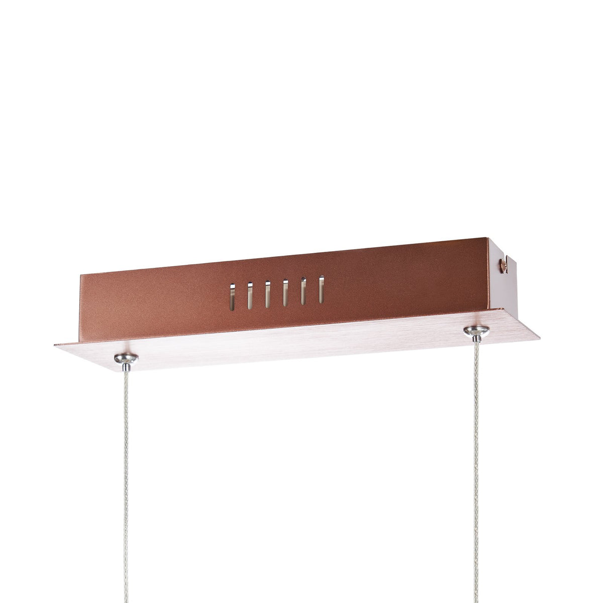 Lindby Pendelleuchte Hängeleuchte LED Esszimmer braun Wohnbereich Aluminium - 4251911758115