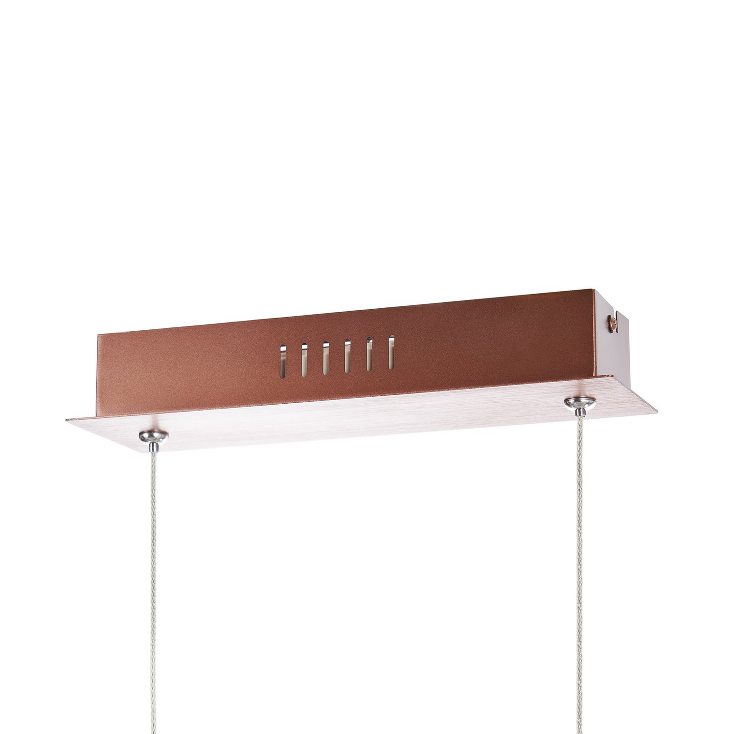B-Ware Lindby Pendelleuchte Hängeleuchte Led Esszimmer Braun Wohnbereich Aluminium