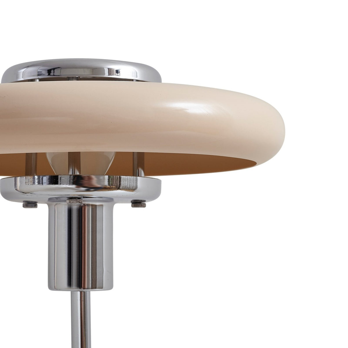 Lindby Tischleuchte Lampe Retro beige Metall Travertin Schreibtischleuchte - 4255830903366