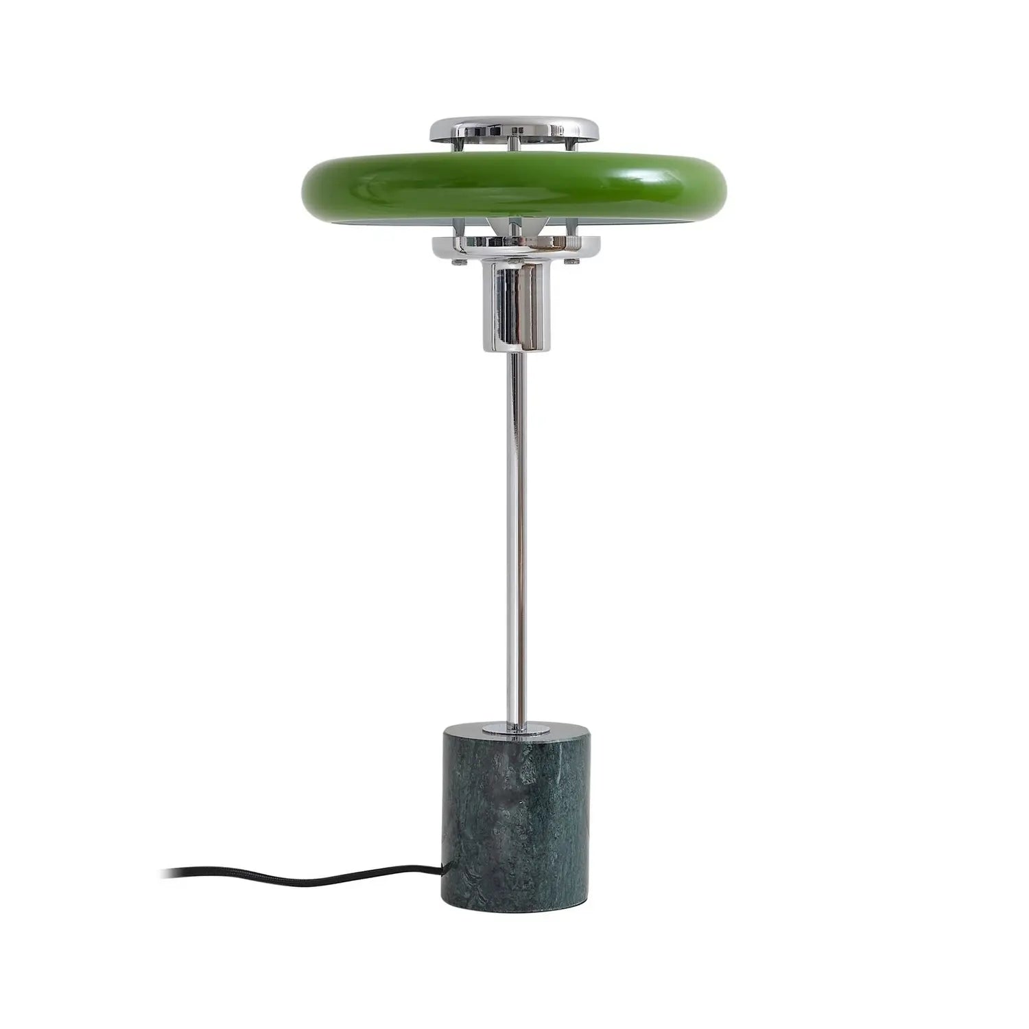 B-Ware Lindby Tischleuchte Lampe Retro Grün Marmor Schreibtischleuchte Siehe Text - 4255830903373