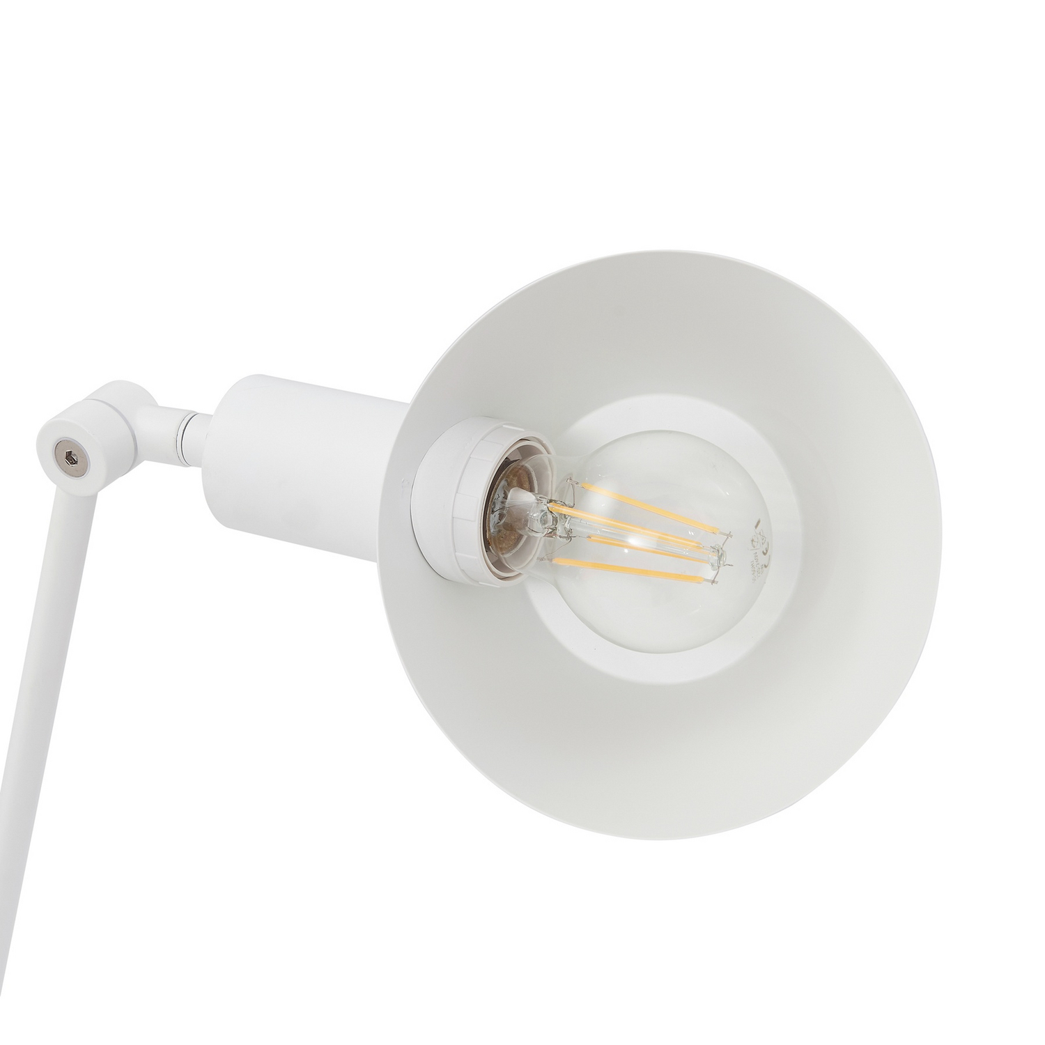 B-Ware Lindby Tischleuchte Corali Weiß Metall Höhe 64 Cm Leselampe Tischlampe Lampe666 - 4251911785722