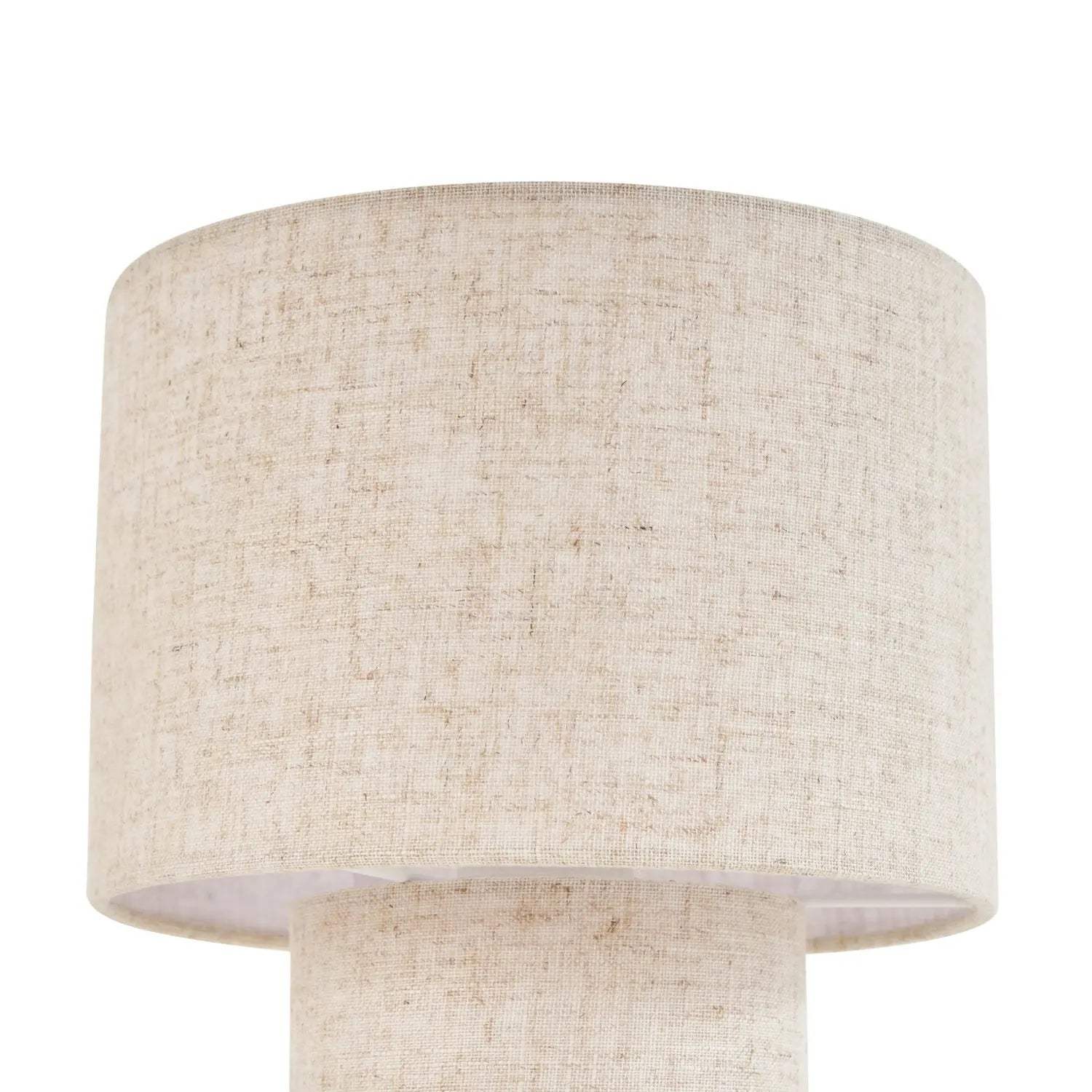 B-Ware Lindby Tischleuchte Lampe Elfie Textil Beige E27 Schalter - 4255830906480
