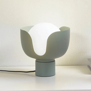 B-Ware Lindby Tischleuchte Tischlampe Glaslampe Fiora Grün Glas 20 Cm Siehe Text
