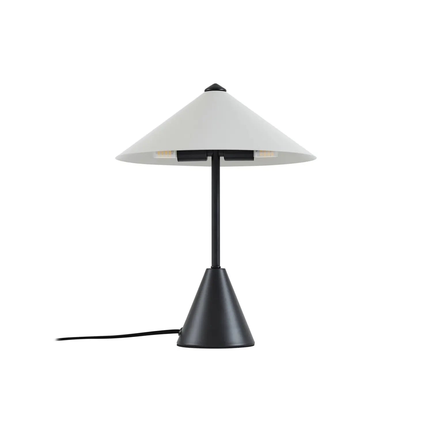 B-Ware Lindby Tischleuchte Lampe Norvik Tischlampe Höhe 35 Cm Schwarz Grau Metall332 - 4255830903151