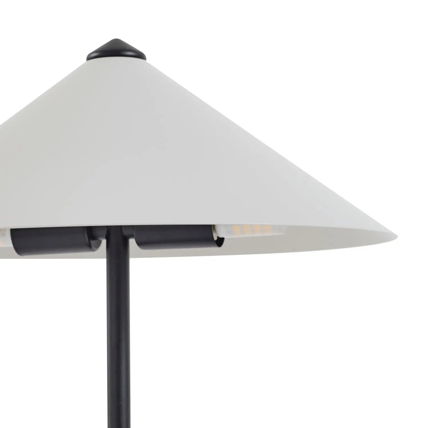 B-Ware Lindby Tischleuchte Lampe Norvik Tischlampe Höhe 35 Cm Schwarz Grau Metall332 - 4255830903151