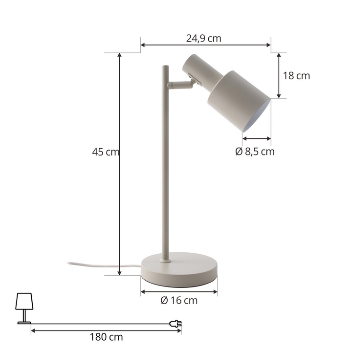 Lindby Tischleuchte Ovelia Tischlampe Tischlicht Leuchte Lampe Siehe Text/Foto B-Ware - 4251911774917