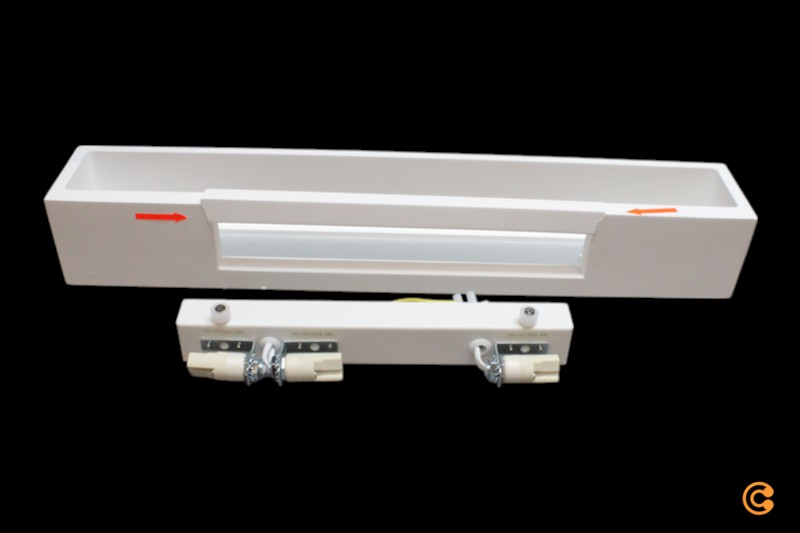 Lindby Tjada Wandleuchte Gips Wandleuchte Wandlicht Deko Eckig Siehe Text/Foto C-Ware - 8502193067212