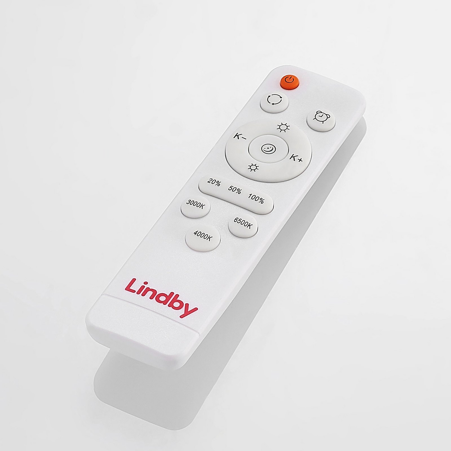 B-Ware Lindby Deckenleuchte Deckenlampe Led Rund Todor Anthrazit Holz Wohnzimmer F579