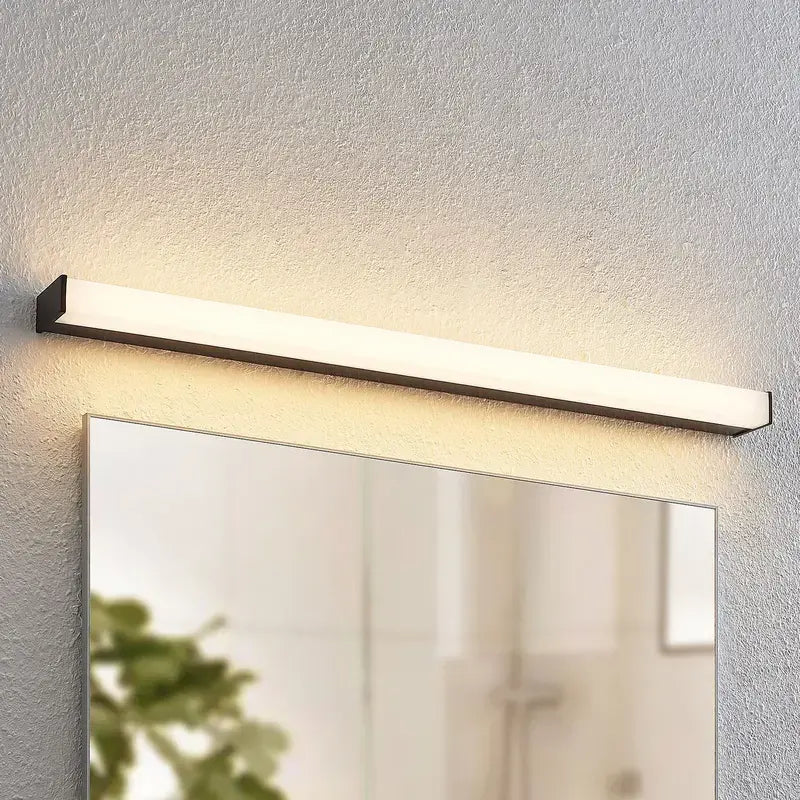 B-Ware Lindby Ulisan Led Badwandleuchte Wandlampe Badleuchte Lampe Eckig 9 W Schwarz