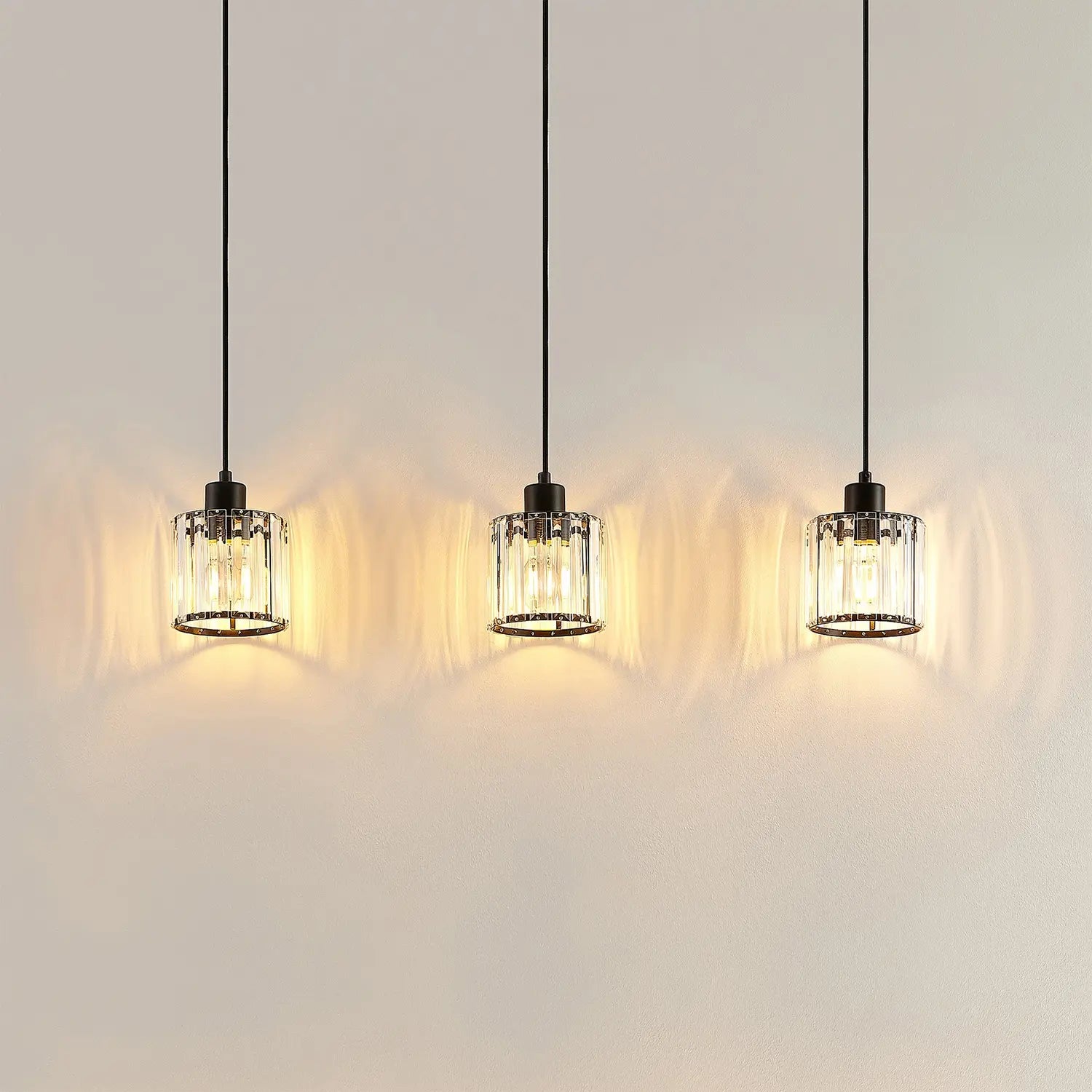 B-Ware Lindby Vella Hängeleuchte Pendelleuchte Deckenlampe Lampe Leuchte 3 Flammig G793