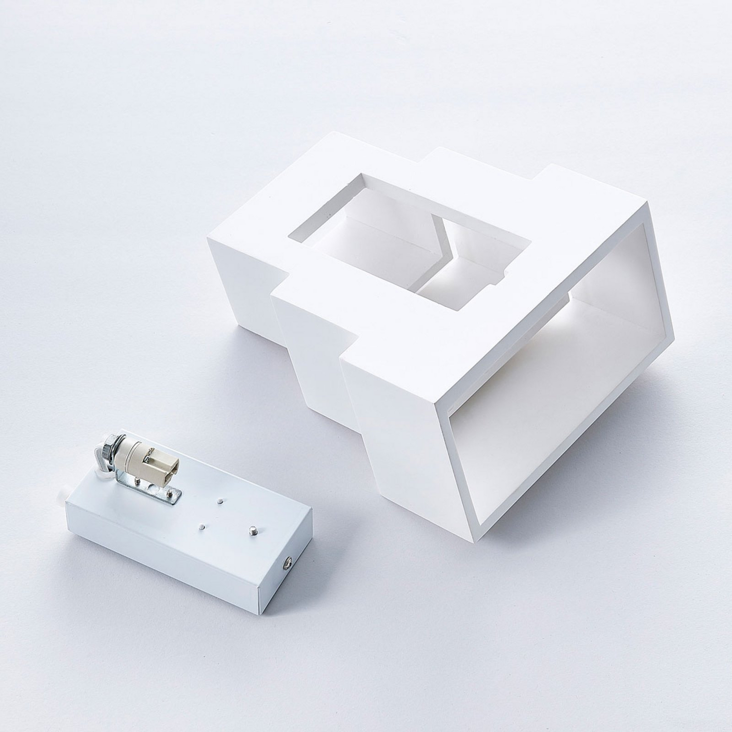 B-Ware Lindby Led Wandleuchte Lampe Leuchte Wandleuchte Ip20 5 W 230 V G9 Antonella Gips