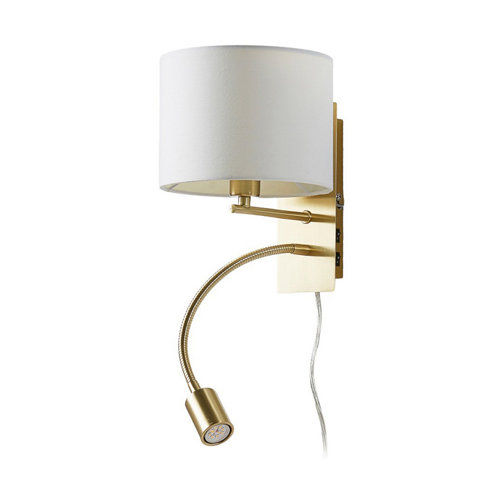 Lindby Florens Wandleuchte Wandlampe Wand Lampe Leuchte Messing Matt 230 V E14   B-Ware - 4251096521337