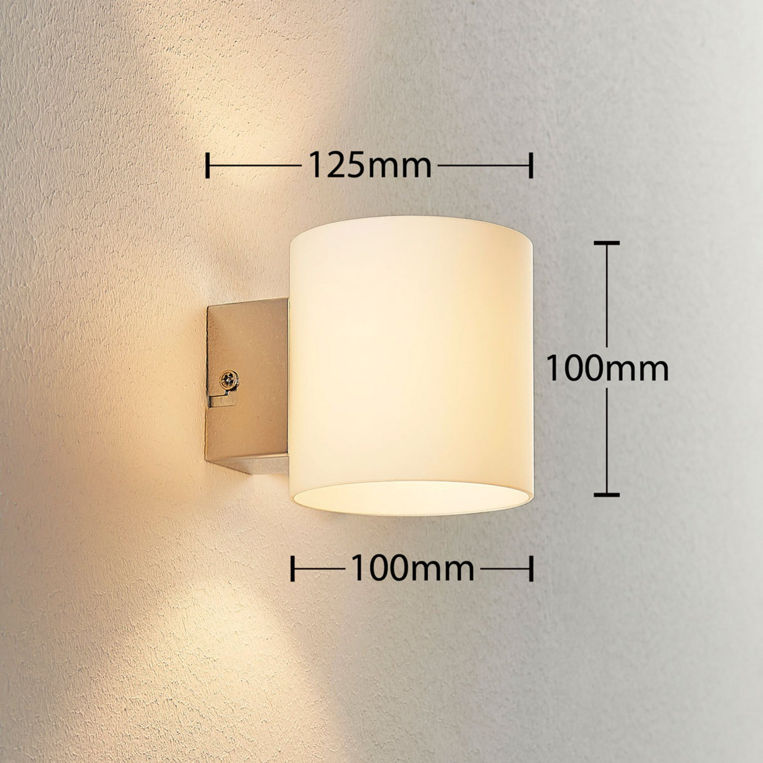 B-Ware Lindby Gerrit Wandleuchte Wandleuchte Leuchte Lampe Weiß Wohnzimmerlampe 2 Stück - 4251096539943