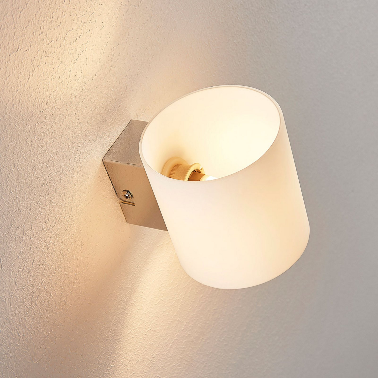 B-Ware Lindby Gerrit Wandleuchte Wandleuchte Lampe Leuchte Wohnzimmerlampe Weiß 2 Stück - 4251096539943