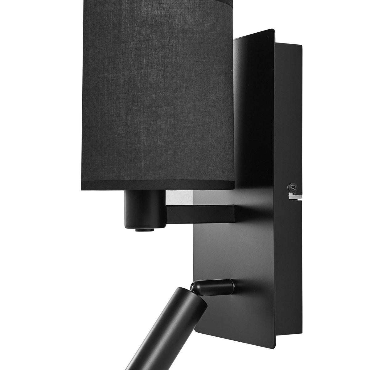 Lindby Wandleuchte Aiden Wandlampe Leselicht Leuchte Lampe 30cm schwarz E14 - 4251911799675