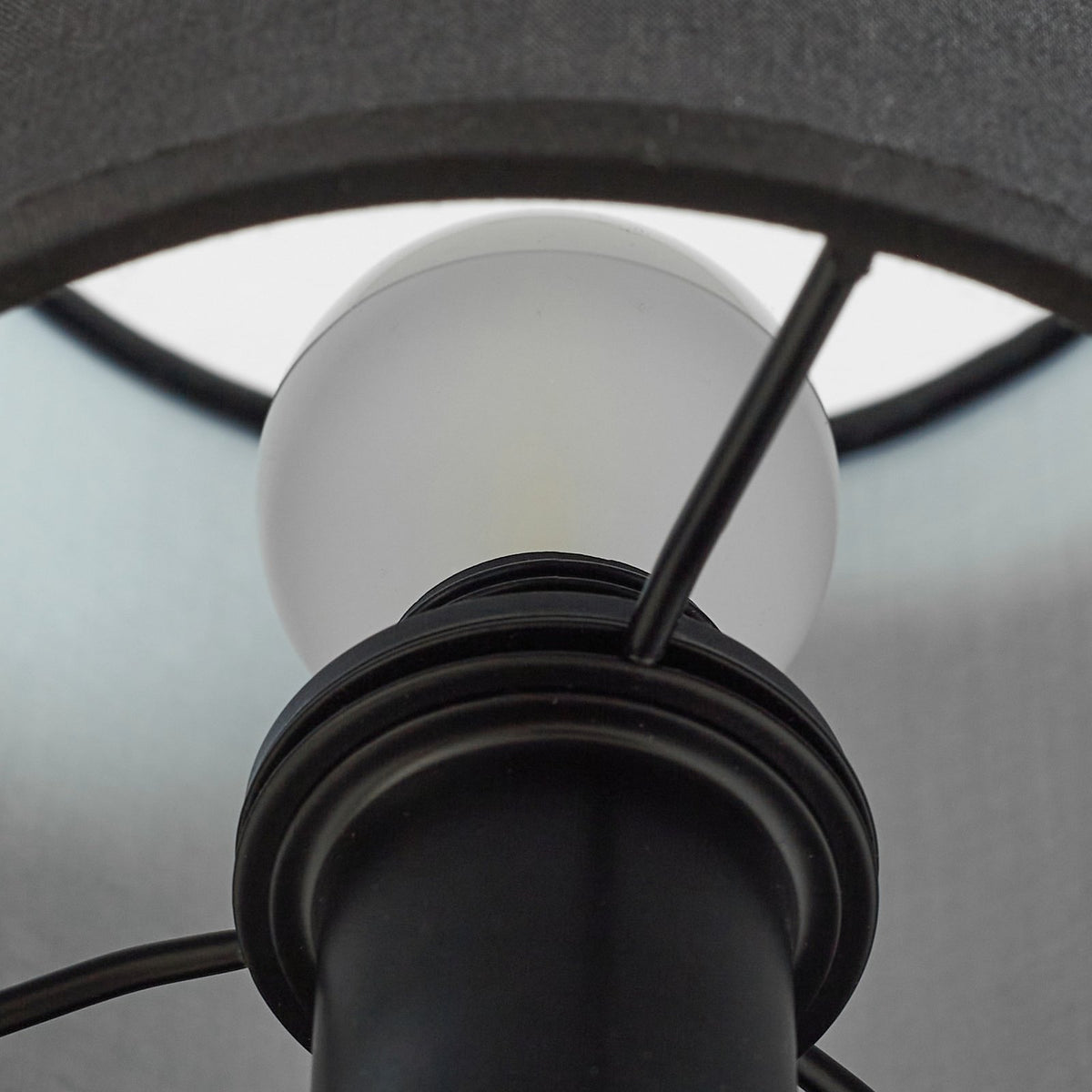 Lindby Wandleuchte Aiden Wandlampe Leselicht Leuchte Lampe 30cm schwarz E14 - 4251911799675