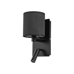 B-Ware Lindby Wandleuchte Aiden Wandlampe Leselicht Leuchte Lampe 30cm schwarz E14