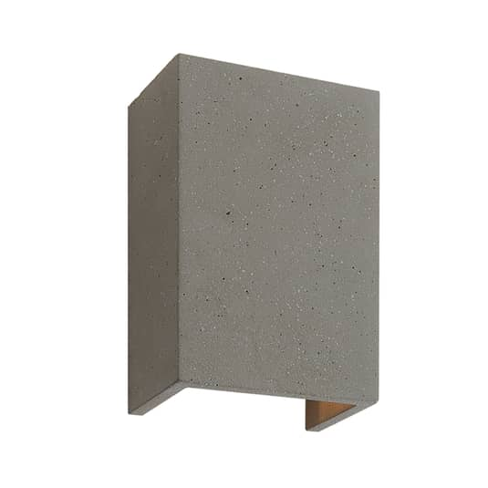 B-Ware Lindby Albin Led Wandleuchte Betonlampe Wandleuchte Wandlicht Deko Flurleuchte G - 4251096563603