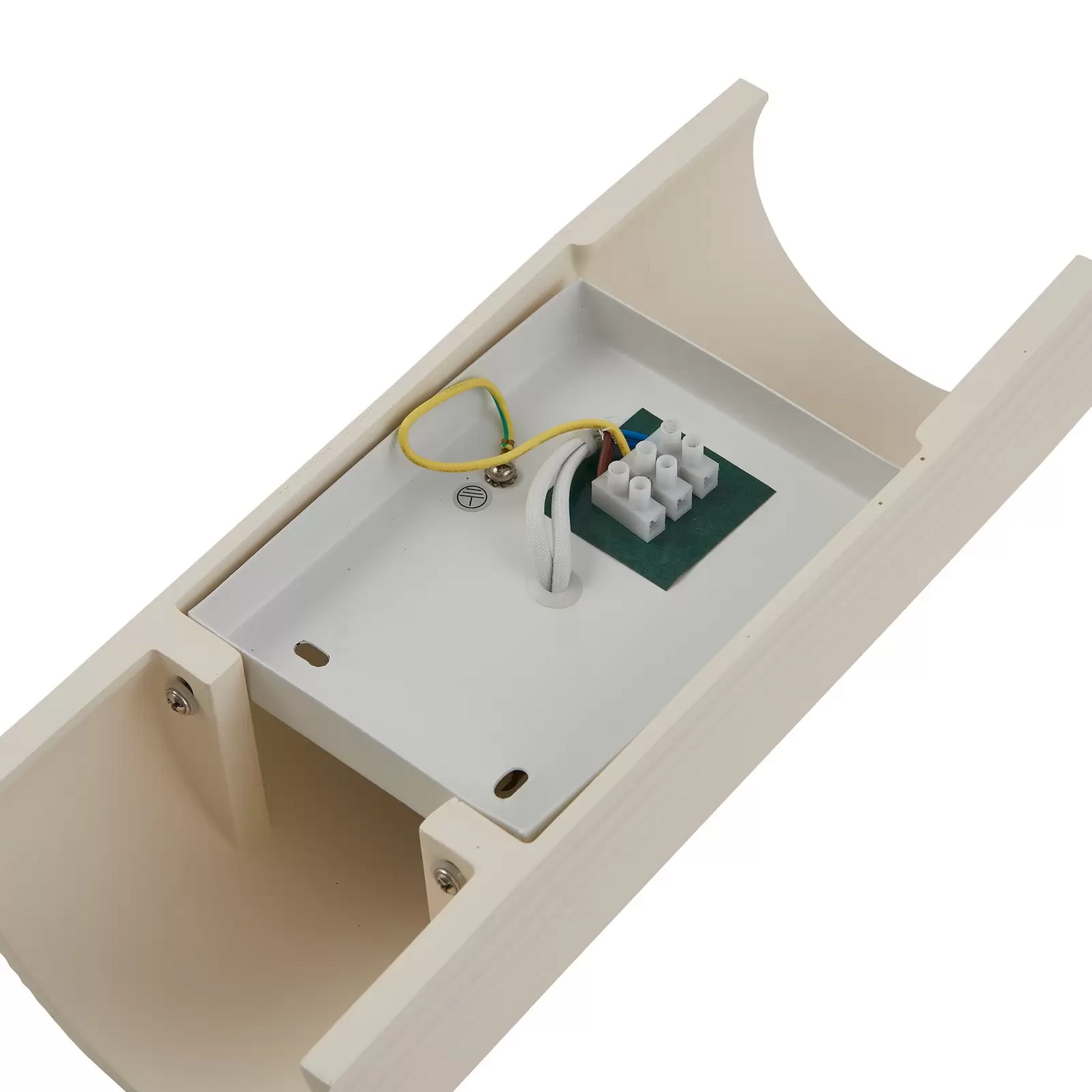 B-Ware Lindby Wandleuchte Colja Wandlampe Wandlicht Leuchte Rund Höhe 30,5 Cm Gips Weiß - 4251911794229