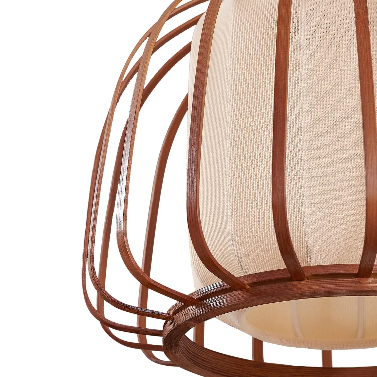 B-Ware Lindby Wandleuchte Wandlampe Davella Bambus Textil Schwarz Holz E14 Led ø 26 Cm - 4255830903458