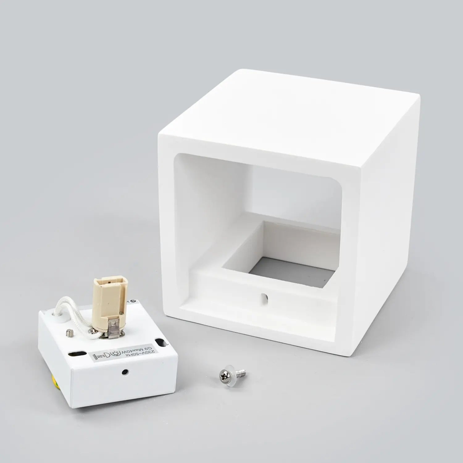 B-Ware Lindby Dezente Halogen Wandleuchte Freja Wandleuchte Deko G9 Gips Weiß 2 Stück - 6291105700900