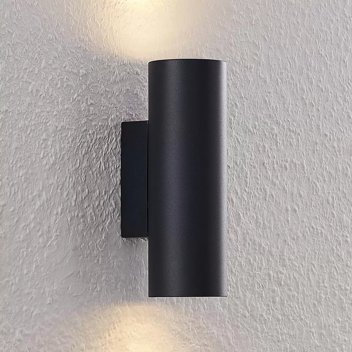 Lindby Wandleuchte Wandlampe Lampe Gu10 2 X 35 W Schwarz Dimmbar Ip20 2 Stück B-Ware - 4251096583816