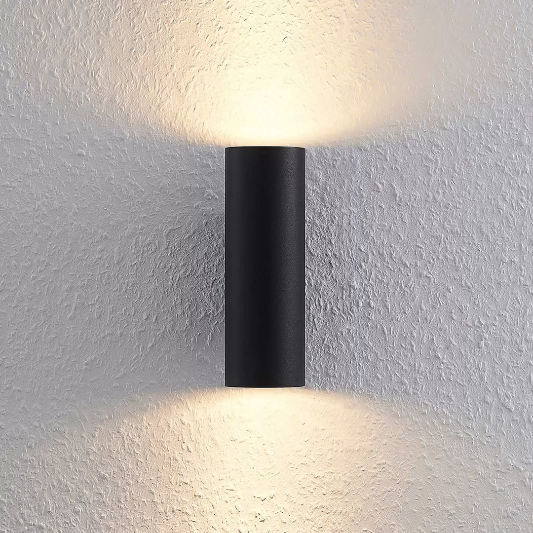 Lindby Wandleuchte Wandlampe Lampe Gu10 2 X 35 W Schwarz Dimmbar Ip20 2 Stück B-Ware - 4251096583816
