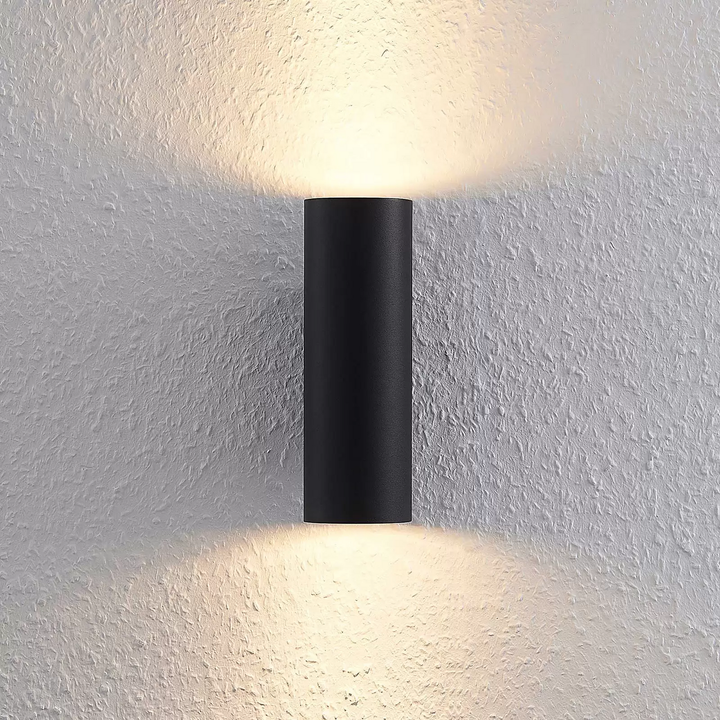 Lindby Wandleuchte Wandlampe Lampe Gu10 2 X 35 W Schwarz Dimmbar Ip20 2 Stück B-Ware - 4251096583816