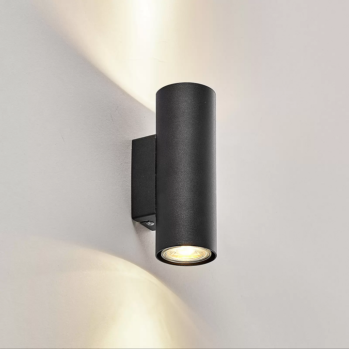 Lindby Wandleuchte Wandlampe Lampe Gu10 2 X 35 W Schwarz Dimmbar Ip20 2 Stück B-Ware - 4251096583816