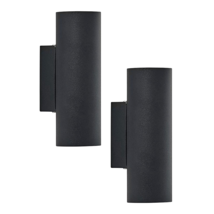 Lindby Wandleuchte Wandlampe Lampe Gu10 2 X 35 W Schwarz Dimmbar Ip20 2 Stück B-Ware - 4251096583816