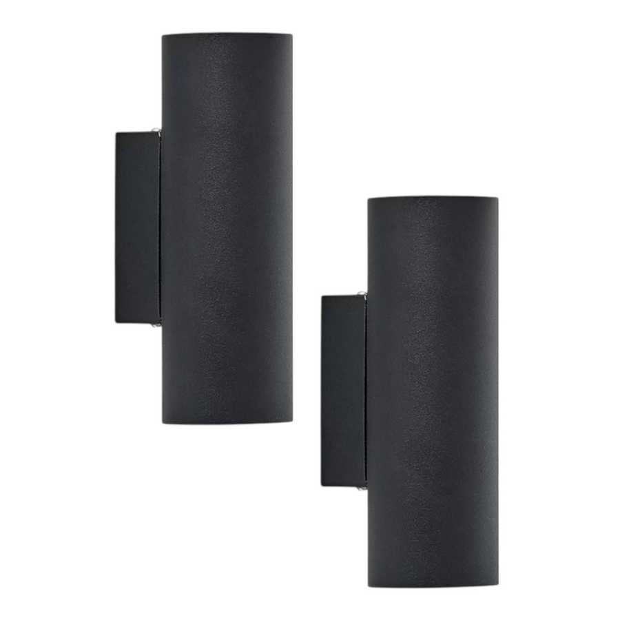 Lindby Wandleuchte Wandlampe Lampe Gu10 2 X 35 W Schwarz Dimmbar Ip20 2 Stück B-Ware - 4251096583816