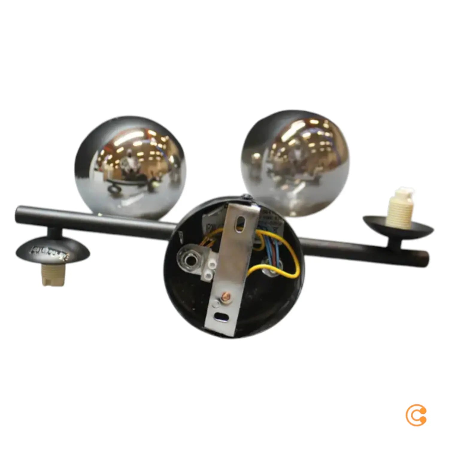 B-Ware Lindby Wandleuchte Lampe Orbelia Schwarz 3 Flammig Glas G9 Siehe Text/Foto156 - 4255830902895