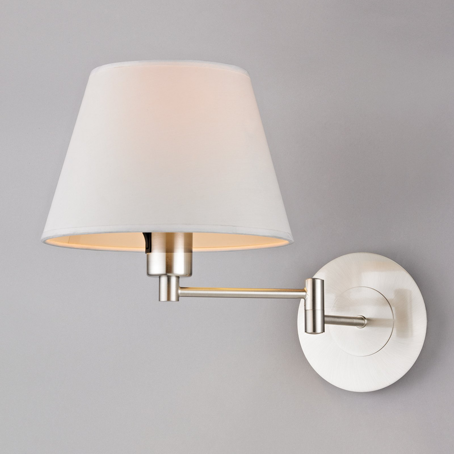 B-Ware Lindby Wandleuchte Pola Wandlampe Leuchte Lampe Ausziehbarer Schirm Nickel Ma867 - 4251096514193