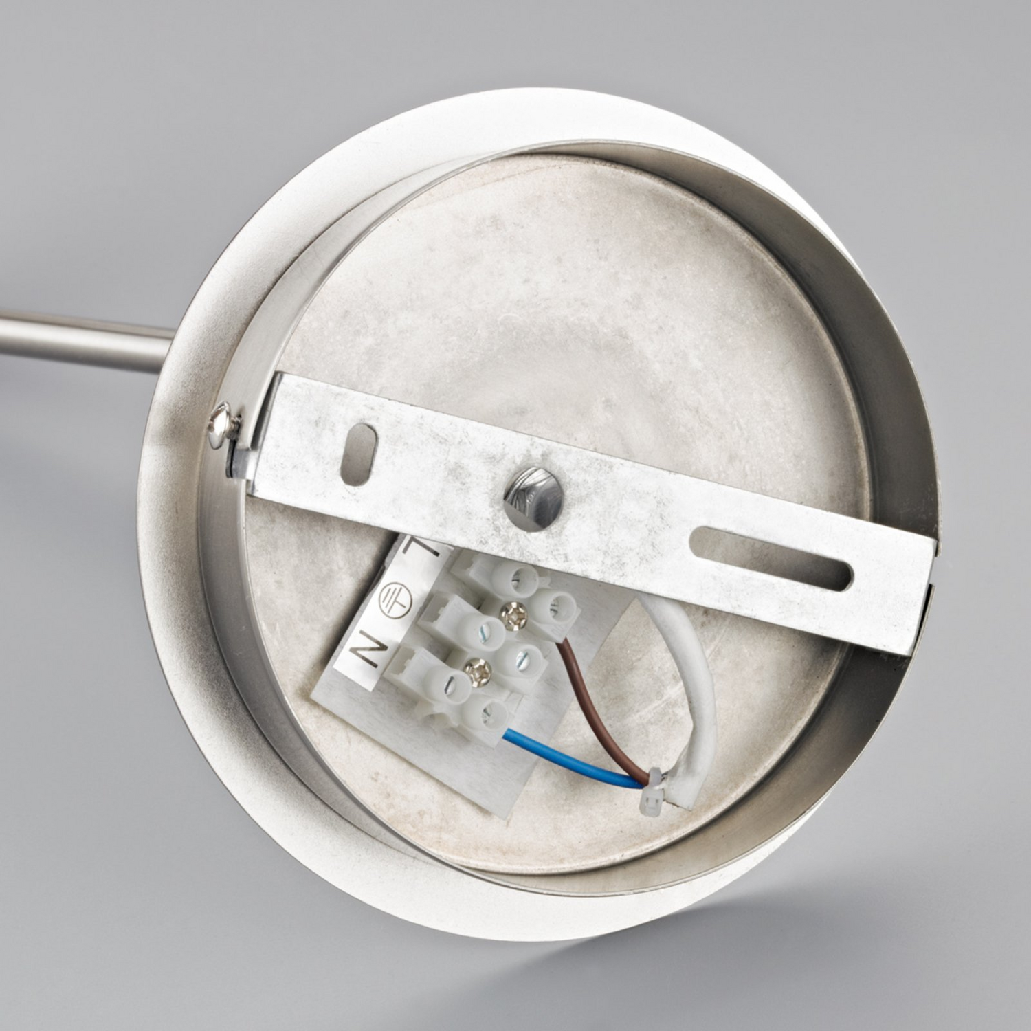 B-Ware Lindby Wandleuchte Pola Wandlampe Leuchte Lampe Ausziehbarer Schirm Nickel Ma867 - 4251096514193