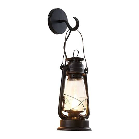 Lindby Raisa Wandleuchte Laterne Wandleuchte Wandlaterne Wandlicht E14 Rostfarbe B-Ware - 4251096572216