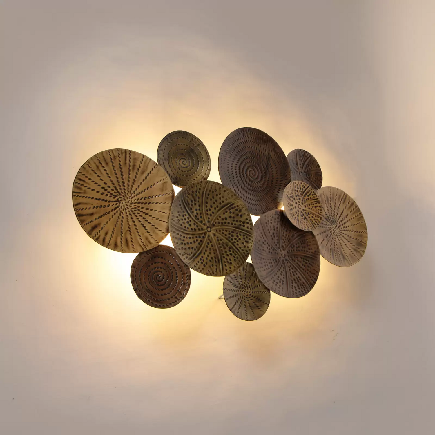 B-Ware Lindby Wandleuchte Soraya Gold/Kupfer Metall Wandlampe Lampe Leuchte Spot Li118
