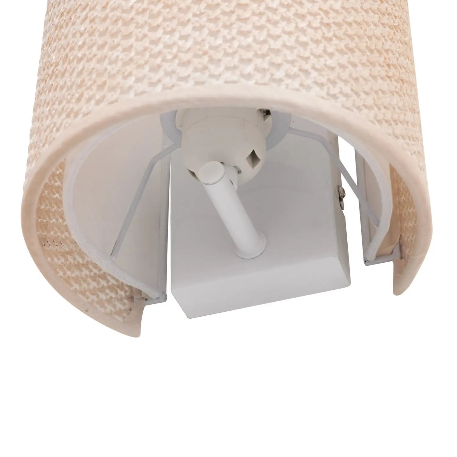 B-Ware Lindby Wandleuchte Wandlampe Soula Kunststoff Beige Dimmbar E27 Led Höhe 20 Cm - 4255830903922