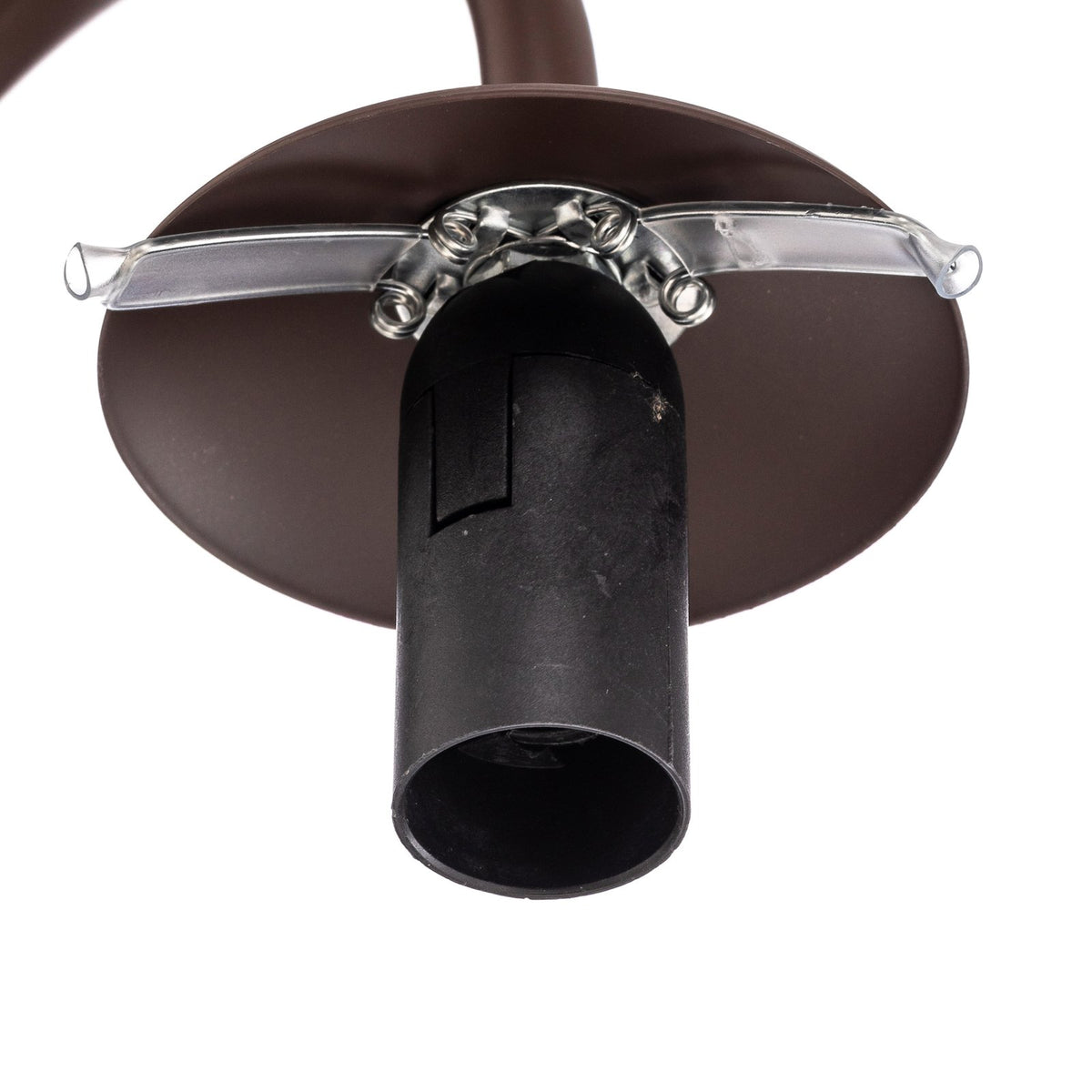 Lindby Wandleuchte Valentina LED Lampe dimmbar rauchgrau rund 15x28,6cm - 4251911774764