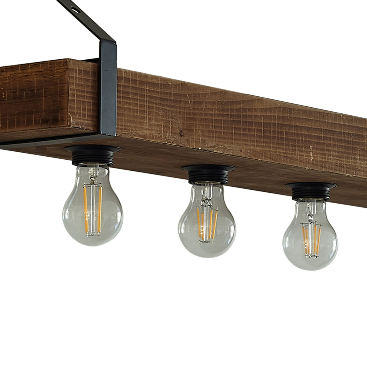 Lindby Wandleuchte Vatana Holz Stecker USB-Port 80 cm Wandlampe Lampe Leuchte - 4251911792010