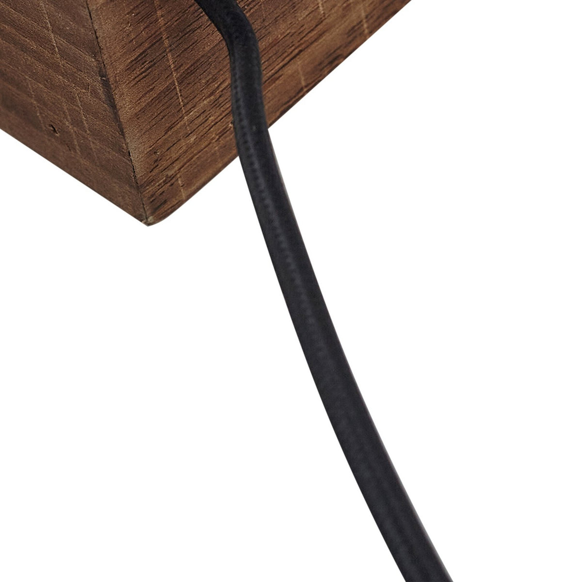 Lindby Wandleuchte Vatana Holz Stecker USB-Port 80 cm Wandlampe Lampe Leuchte - 4251911792010