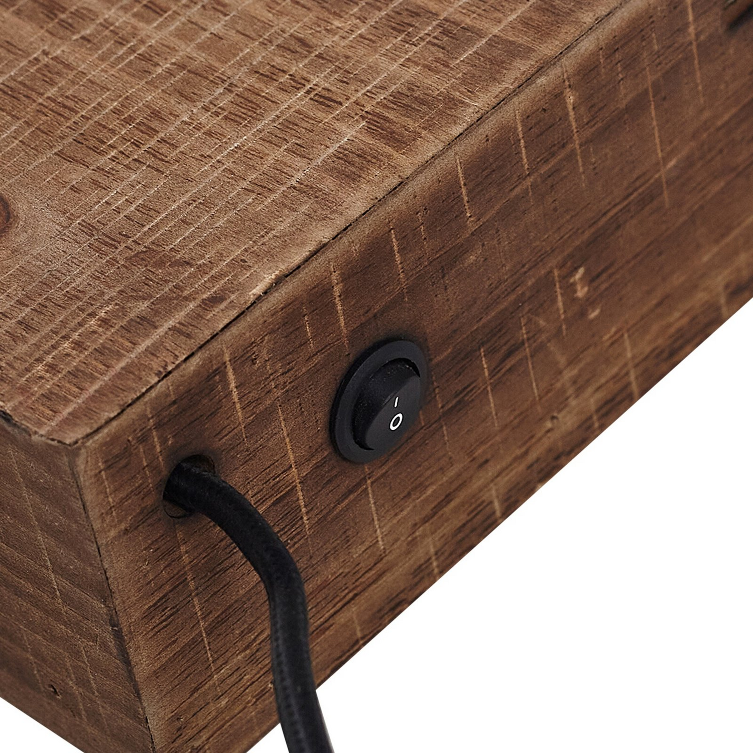 B-Ware Lindby Wandleuchte Vatana Holz Stecker Usb Port 80 Cm Wandlampe Lampe Leuchte - 4251911792010