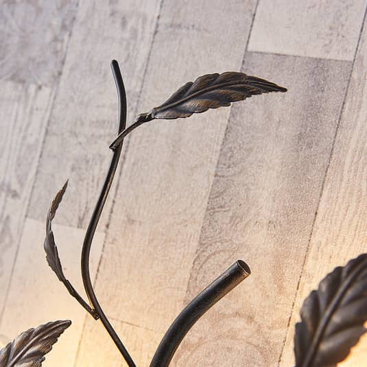B-Ware Lindby Wandleuchte Yos Wandlampe Lampe Leuchte Flurlampe Wohnzimmer Blatt Design - 4251096547153