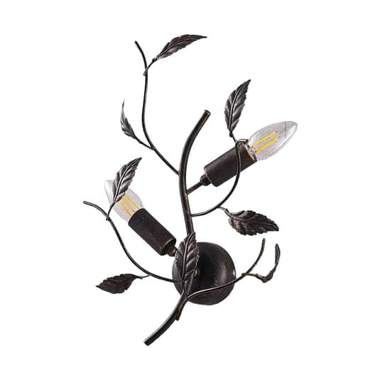 B-Ware Lindby Wandleuchte Yos Wandlampe Lampe Leuchte Flurlampe Wohnzimmer Blatt Design - 4251096547153