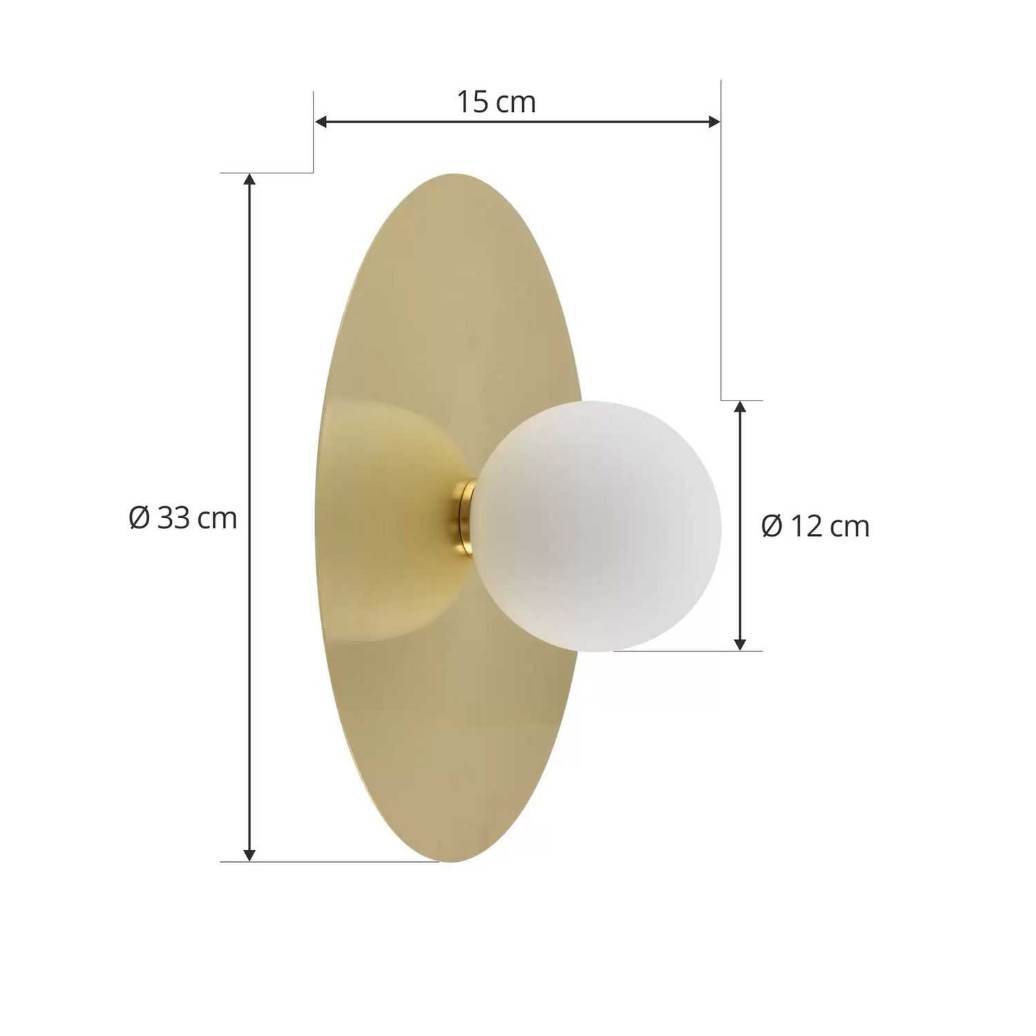 B-Ware Lindby Zain Wandleuchte Wandlampe Leuchte Lampe Wandbeleuchtung Wandlicht Licht - 4251911777222