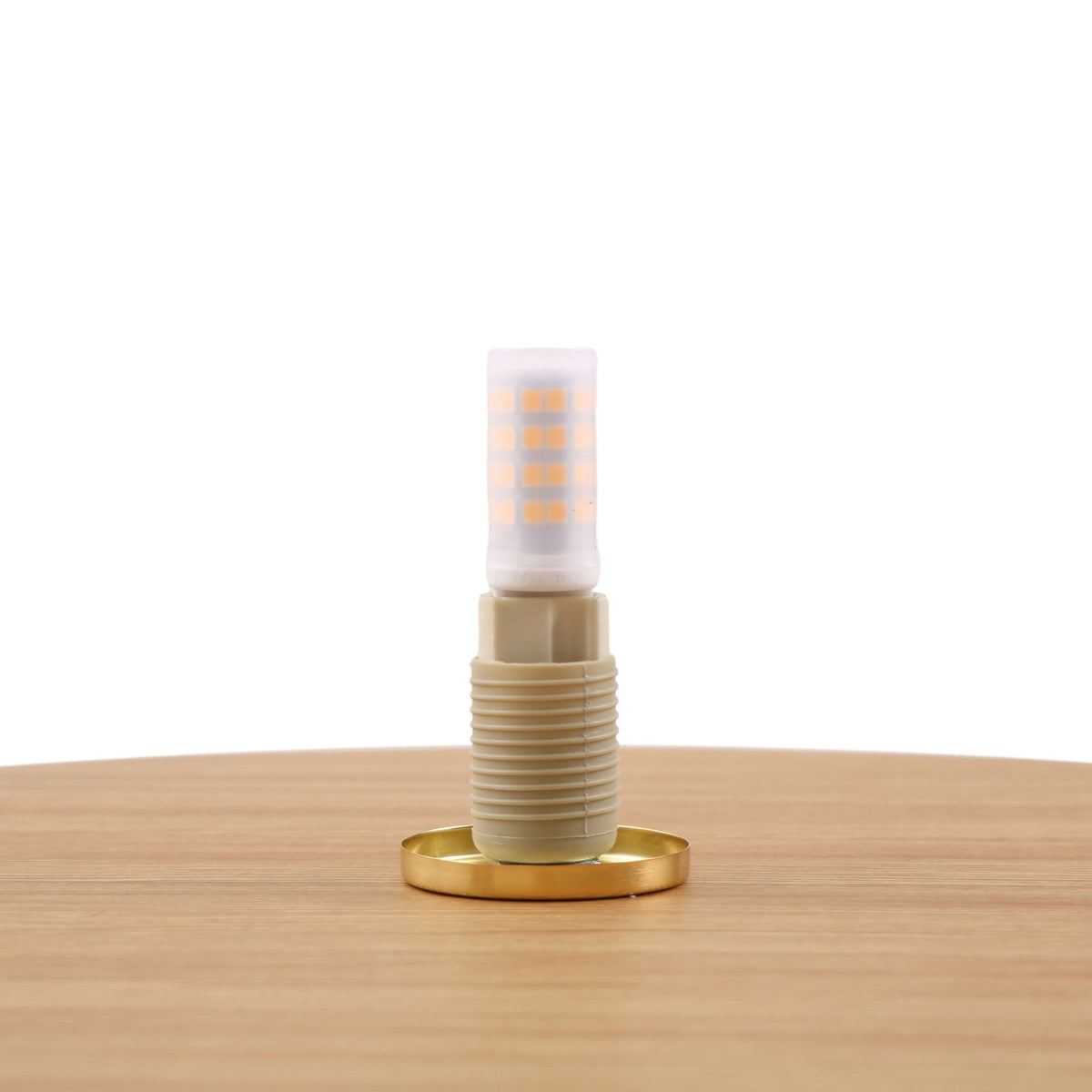 Lindby Wandleuchte Zain Wandlampe Leuchte Lampe holzfarben weiß Glas Ø 33 cm772 - 4251911777208